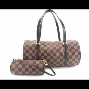 Louis Vuitton papillon Damier handbag gently used